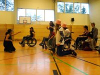 Projekttag Rollstuhltanz
